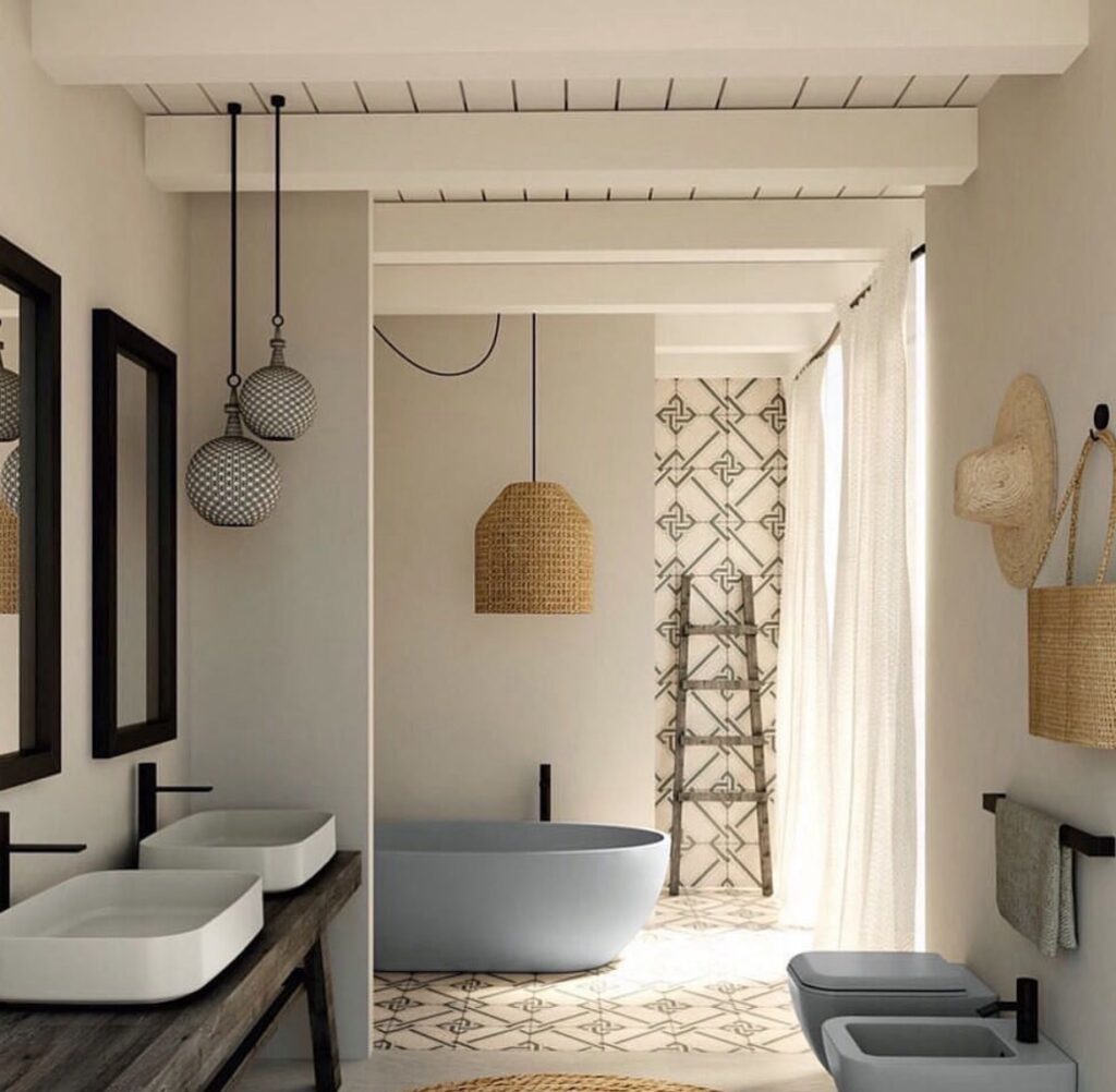 moroccan inspired bathrooms