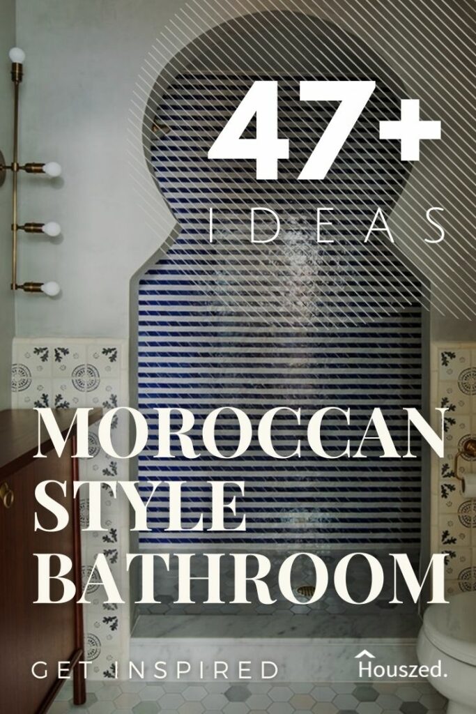 moroccan style bathroom