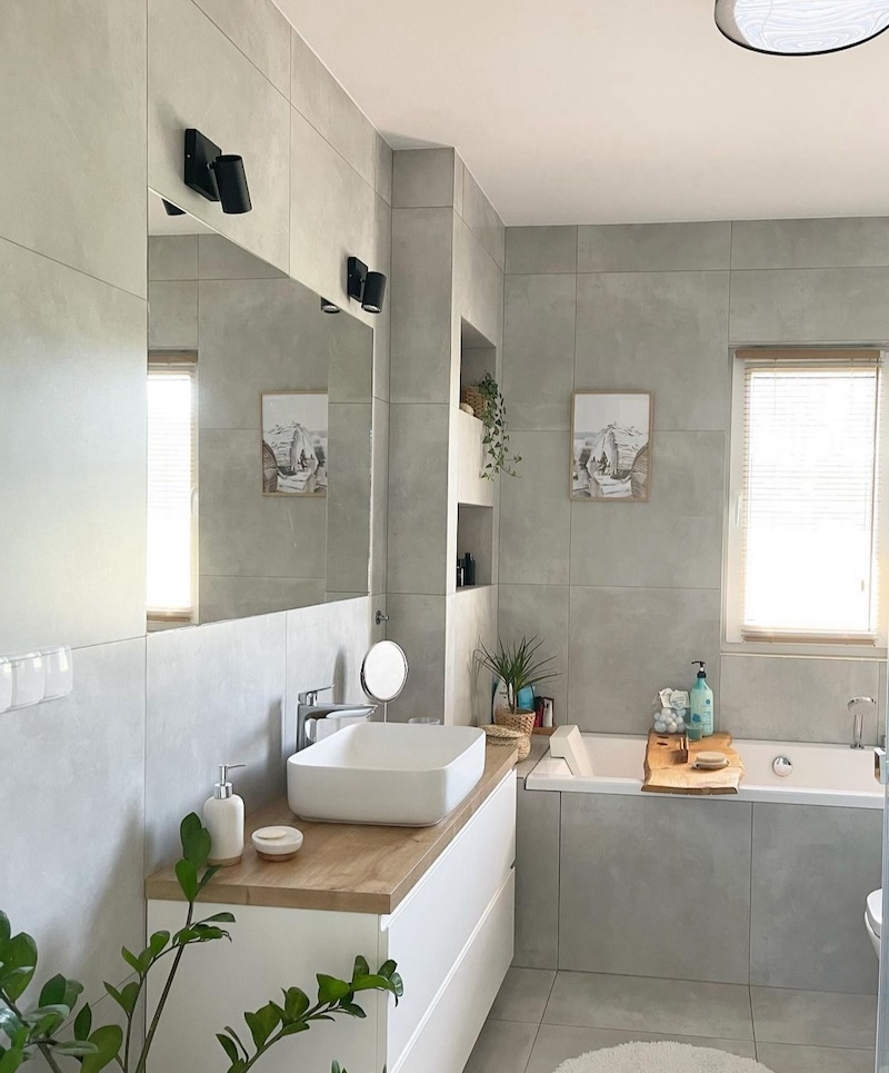 scandinavian bathroom decor