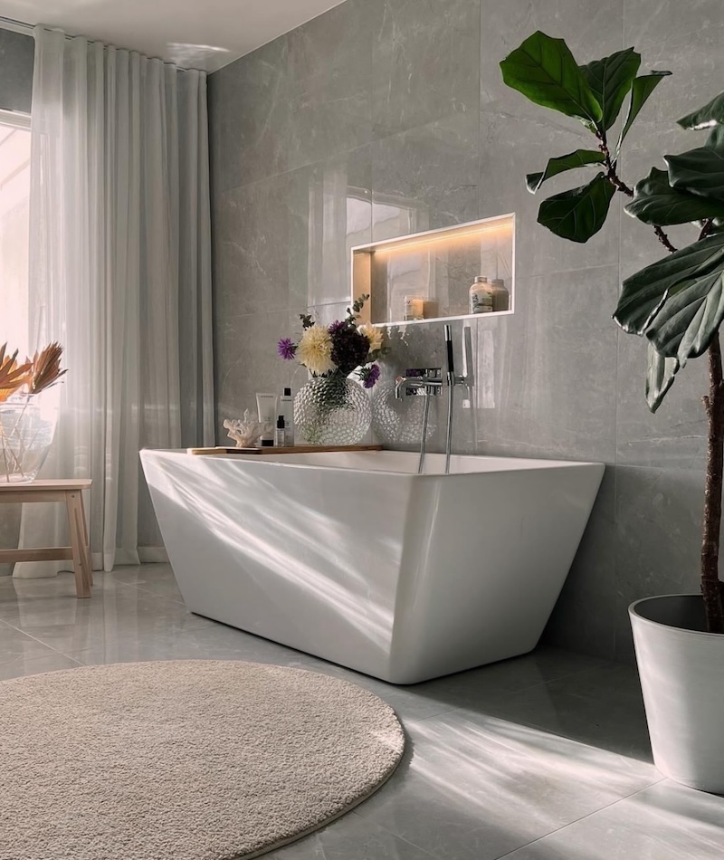 scandinavian bathroom style