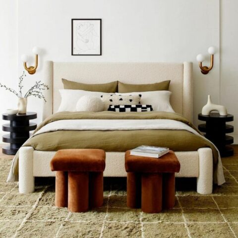 scandinavian bedroom