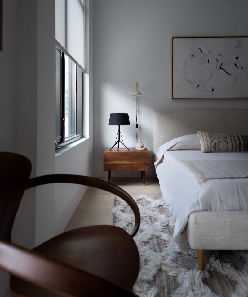 scandinavian boho bedroom