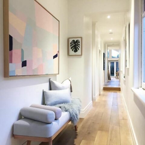 scandinavian hallway