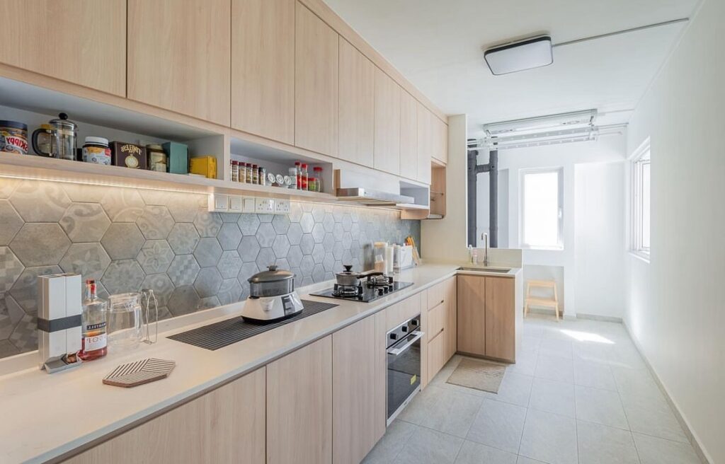 scandinavian small kitchen design