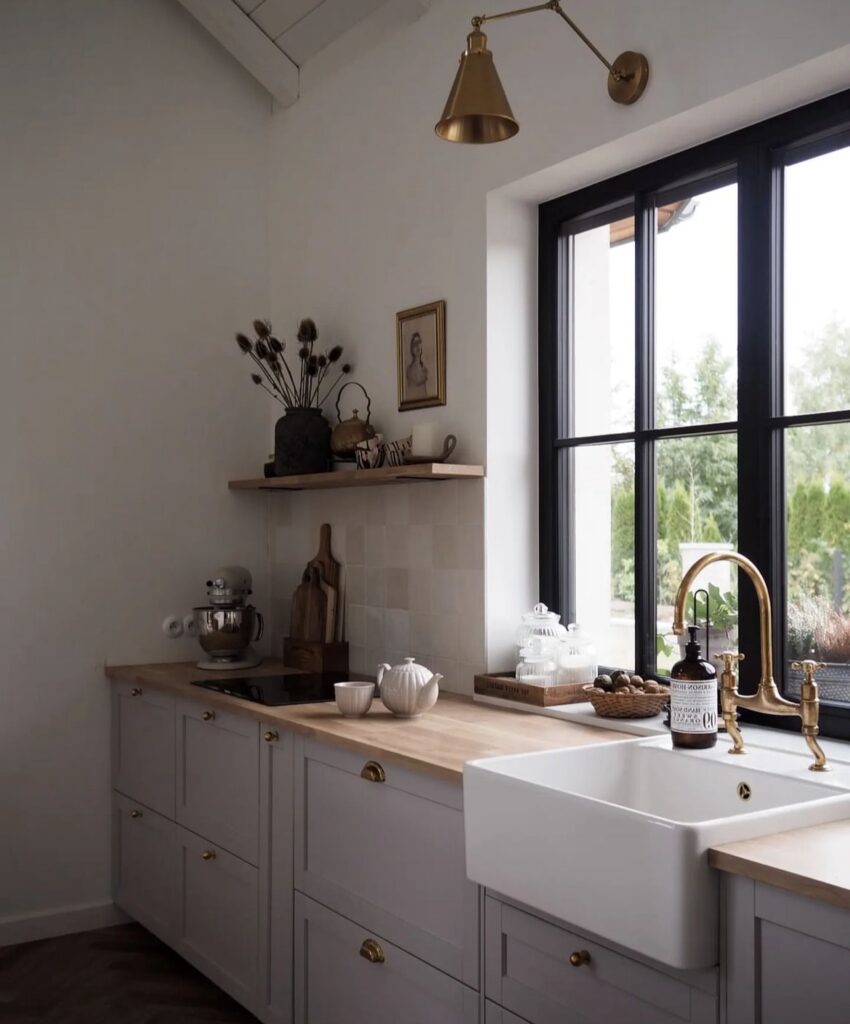 scandinavian style kitchen
